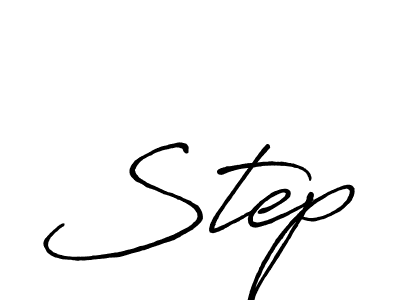 Step stylish signature style. Best Handwritten Sign (Antro_Vectra_Bolder) for my name. Handwritten Signature Collection Ideas for my name Step. Step signature style 7 images and pictures png