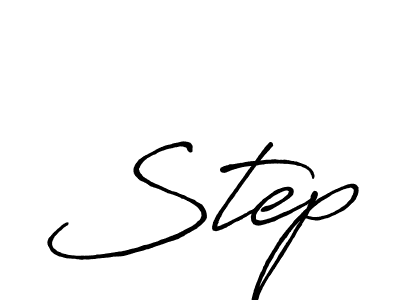 Step stylish signature style. Best Handwritten Sign (Antro_Vectra_Bolder) for my name. Handwritten Signature Collection Ideas for my name Step. Step signature style 7 images and pictures png