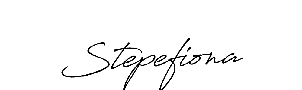 Make a short Stepefiona signature style. Manage your documents anywhere anytime using Antro_Vectra_Bolder. Create and add eSignatures, submit forms, share and send files easily. Stepefiona signature style 7 images and pictures png