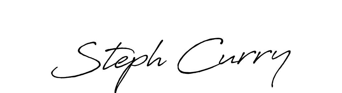 Steph Curry stylish signature style. Best Handwritten Sign (Antro_Vectra_Bolder) for my name. Handwritten Signature Collection Ideas for my name Steph Curry. Steph Curry signature style 7 images and pictures png