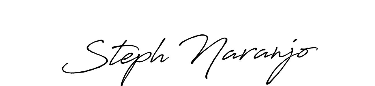 This is the best signature style for the Steph Naranjo name. Also you like these signature font (Antro_Vectra_Bolder). Mix name signature. Steph Naranjo signature style 7 images and pictures png