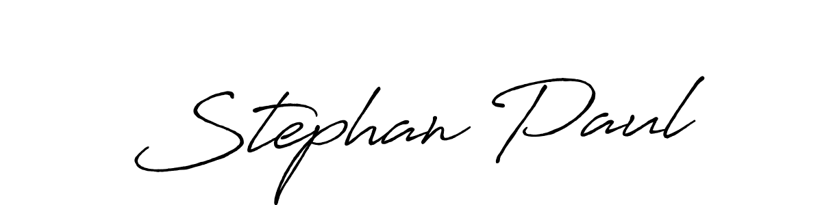 Best and Professional Signature Style for Stephan Paul. Antro_Vectra_Bolder Best Signature Style Collection. Stephan Paul signature style 7 images and pictures png