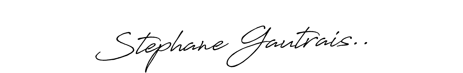 Also You can easily find your signature by using the search form. We will create Stephane Gautrais.. name handwritten signature images for you free of cost using Antro_Vectra_Bolder sign style. Stephane Gautrais.. signature style 7 images and pictures png