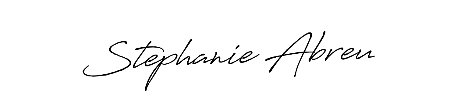 How to make Stephanie Abreu signature? Antro_Vectra_Bolder is a professional autograph style. Create handwritten signature for Stephanie Abreu name. Stephanie Abreu signature style 7 images and pictures png