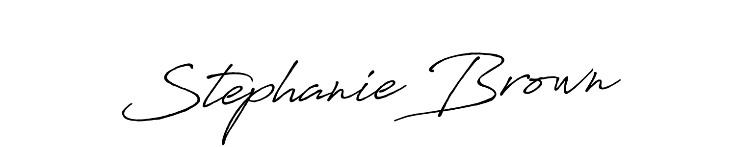 Make a short Stephanie Brown signature style. Manage your documents anywhere anytime using Antro_Vectra_Bolder. Create and add eSignatures, submit forms, share and send files easily. Stephanie Brown signature style 7 images and pictures png
