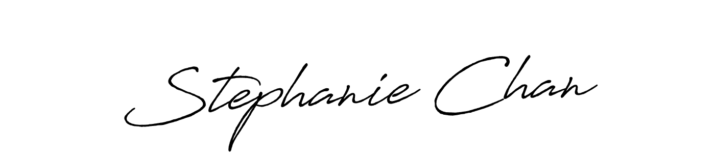 Also we have Stephanie Chan name is the best signature style. Create professional handwritten signature collection using Antro_Vectra_Bolder autograph style. Stephanie Chan signature style 7 images and pictures png