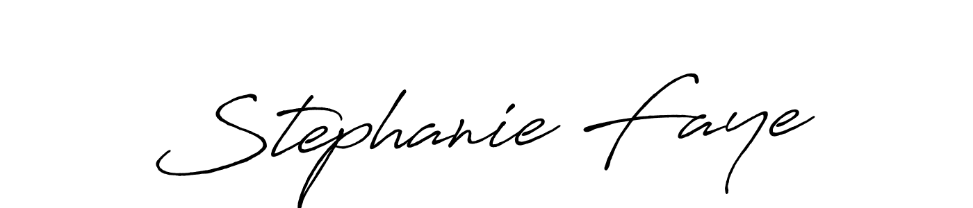 You should practise on your own different ways (Antro_Vectra_Bolder) to write your name (Stephanie Faye) in signature. don't let someone else do it for you. Stephanie Faye signature style 7 images and pictures png