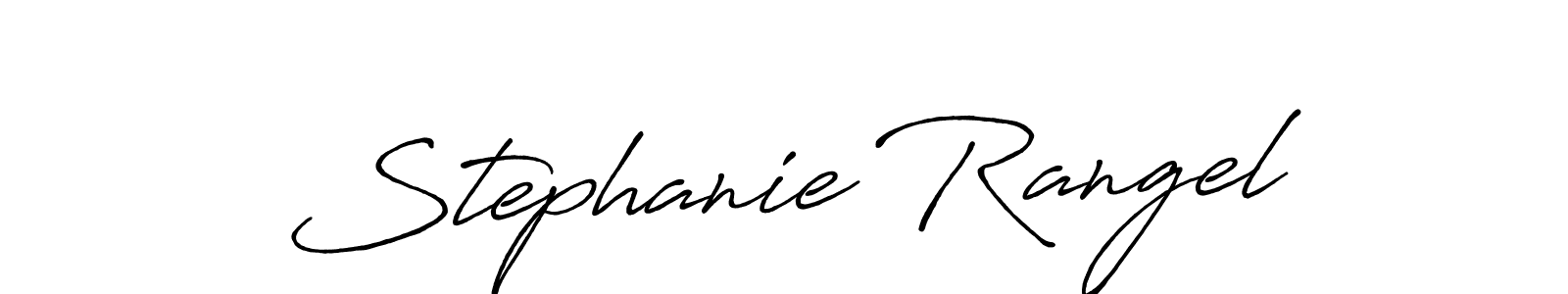 Best and Professional Signature Style for Stephanie Rangel. Antro_Vectra_Bolder Best Signature Style Collection. Stephanie Rangel signature style 7 images and pictures png