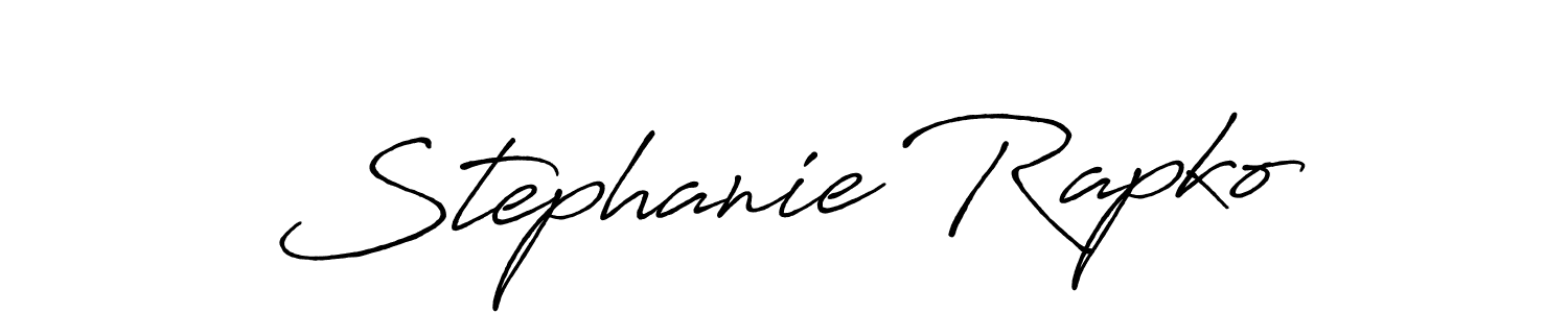 if you are searching for the best signature style for your name Stephanie Rapko. so please give up your signature search. here we have designed multiple signature styles  using Antro_Vectra_Bolder. Stephanie Rapko signature style 7 images and pictures png