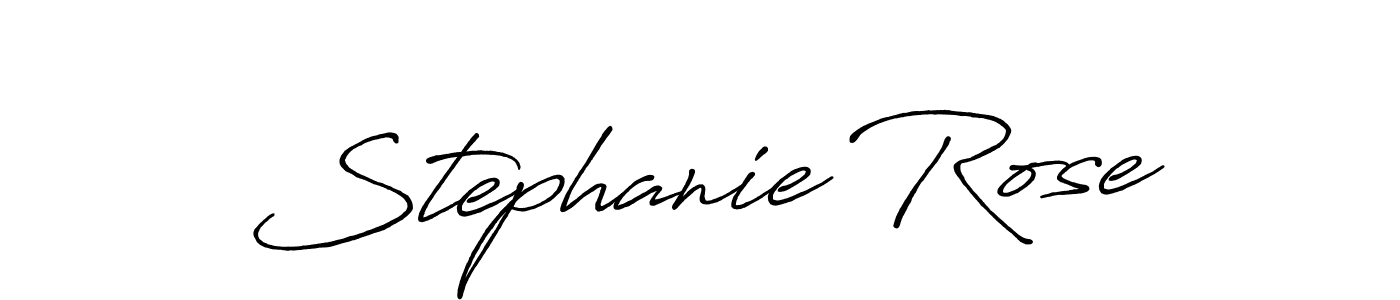 Antro_Vectra_Bolder is a professional signature style that is perfect for those who want to add a touch of class to their signature. It is also a great choice for those who want to make their signature more unique. Get Stephanie Rose name to fancy signature for free. Stephanie Rose signature style 7 images and pictures png