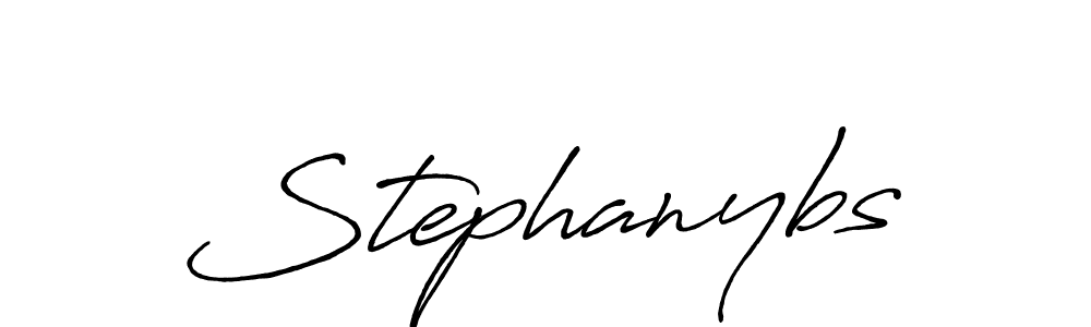 Use a signature maker to create a handwritten signature online. With this signature software, you can design (Antro_Vectra_Bolder) your own signature for name Stephanybs. Stephanybs signature style 7 images and pictures png