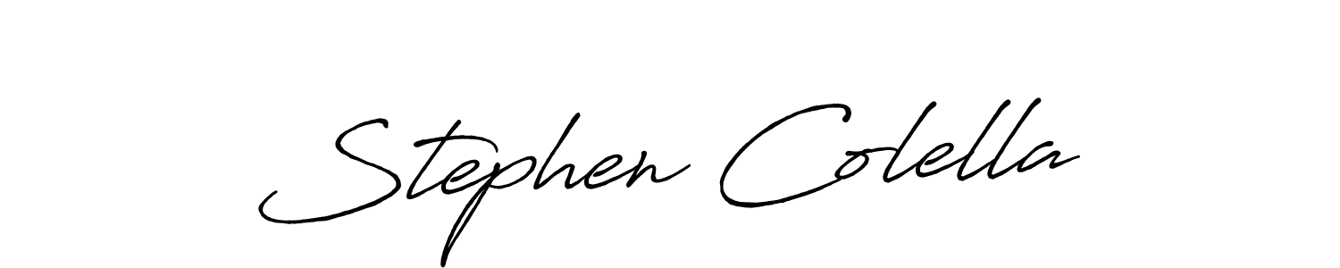 Here are the top 10 professional signature styles for the name Stephen Colella. These are the best autograph styles you can use for your name. Stephen Colella signature style 7 images and pictures png