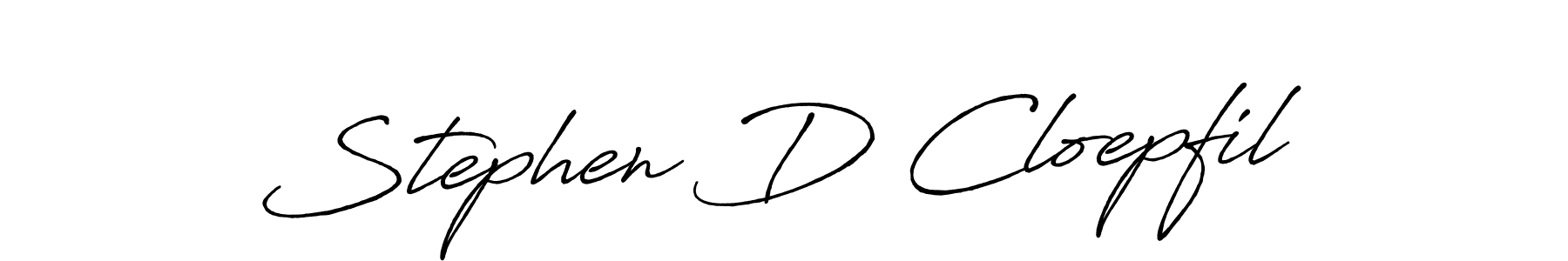 if you are searching for the best signature style for your name Stephen D Cloepfil. so please give up your signature search. here we have designed multiple signature styles  using Antro_Vectra_Bolder. Stephen D Cloepfil signature style 7 images and pictures png