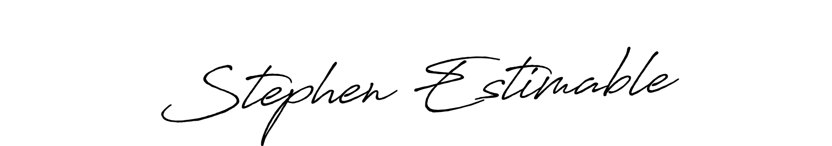 You can use this online signature creator to create a handwritten signature for the name Stephen Estimable. This is the best online autograph maker. Stephen Estimable signature style 7 images and pictures png