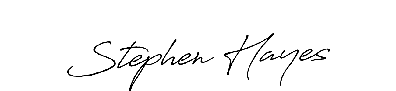 Also we have Stephen Hayes name is the best signature style. Create professional handwritten signature collection using Antro_Vectra_Bolder autograph style. Stephen Hayes signature style 7 images and pictures png
