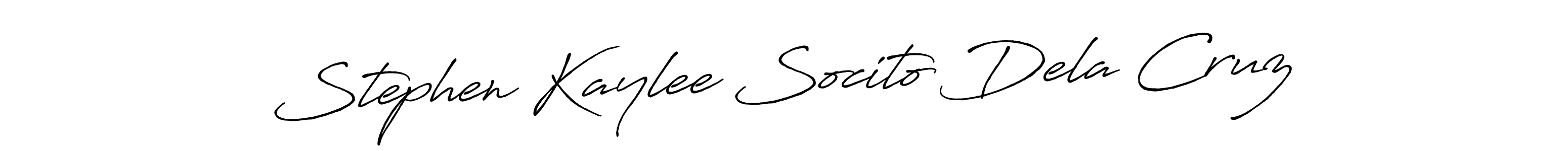 if you are searching for the best signature style for your name Stephen Kaylee Socito Dela Cruz. so please give up your signature search. here we have designed multiple signature styles  using Antro_Vectra_Bolder. Stephen Kaylee Socito Dela Cruz signature style 7 images and pictures png