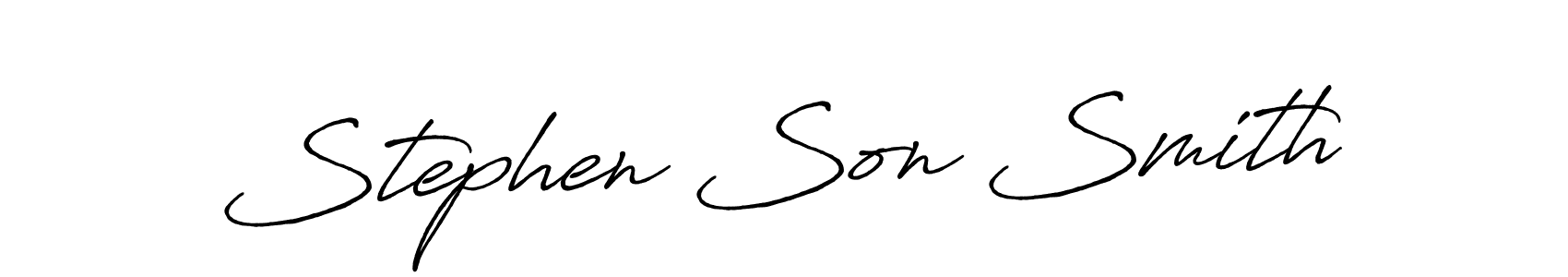 Once you've used our free online signature maker to create your best signature Antro_Vectra_Bolder style, it's time to enjoy all of the benefits that Stephen Son Smith name signing documents. Stephen Son Smith signature style 7 images and pictures png