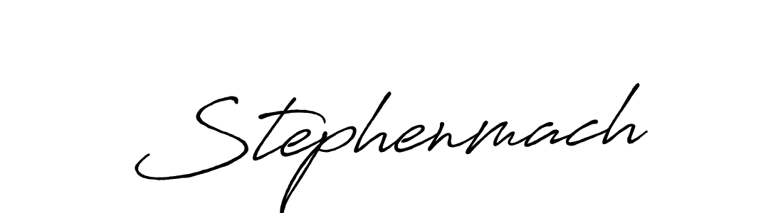 It looks lik you need a new signature style for name Stephenmach. Design unique handwritten (Antro_Vectra_Bolder) signature with our free signature maker in just a few clicks. Stephenmach signature style 7 images and pictures png