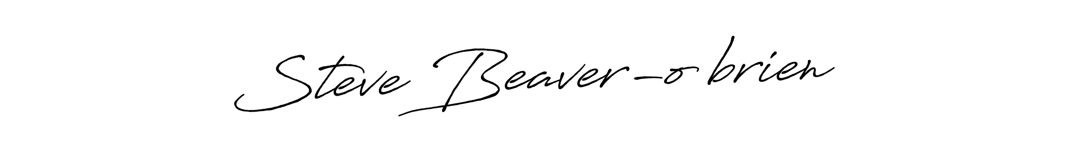 if you are searching for the best signature style for your name Steve Beaver-o’brien. so please give up your signature search. here we have designed multiple signature styles  using Antro_Vectra_Bolder. Steve Beaver-o’brien signature style 7 images and pictures png