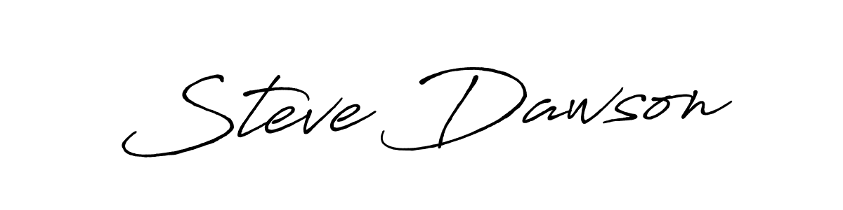 Use a signature maker to create a handwritten signature online. With this signature software, you can design (Antro_Vectra_Bolder) your own signature for name Steve Dawson. Steve Dawson signature style 7 images and pictures png