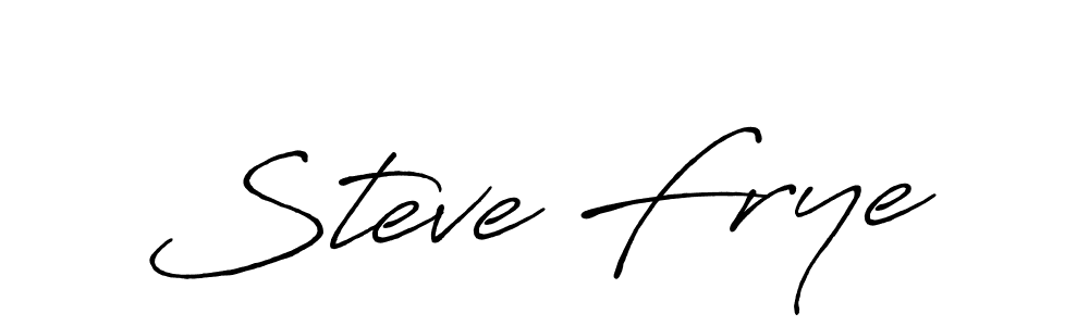 It looks lik you need a new signature style for name Steve Frye. Design unique handwritten (Antro_Vectra_Bolder) signature with our free signature maker in just a few clicks. Steve Frye signature style 7 images and pictures png