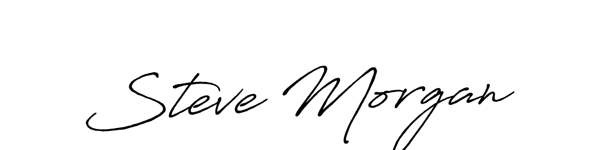 How to make Steve Morgan signature? Antro_Vectra_Bolder is a professional autograph style. Create handwritten signature for Steve Morgan name. Steve Morgan signature style 7 images and pictures png