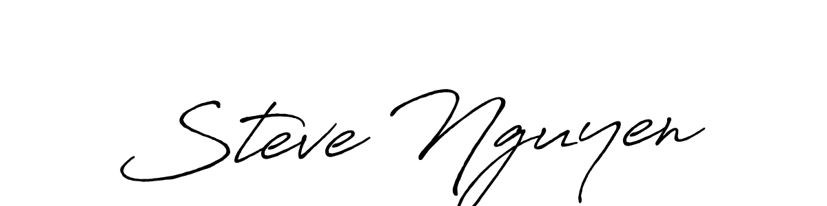 Also You can easily find your signature by using the search form. We will create Steve Nguyen name handwritten signature images for you free of cost using Antro_Vectra_Bolder sign style. Steve Nguyen signature style 7 images and pictures png