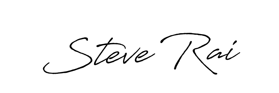 You should practise on your own different ways (Antro_Vectra_Bolder) to write your name (Steve Rai) in signature. don't let someone else do it for you. Steve Rai signature style 7 images and pictures png