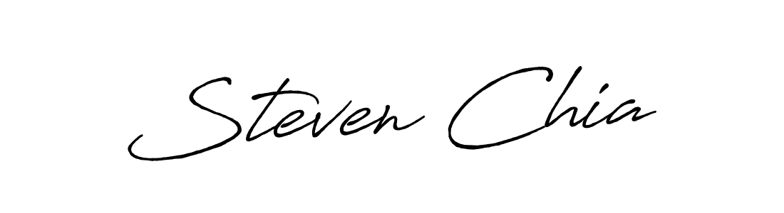 Create a beautiful signature design for name Steven Chia. With this signature (Antro_Vectra_Bolder) fonts, you can make a handwritten signature for free. Steven Chia signature style 7 images and pictures png