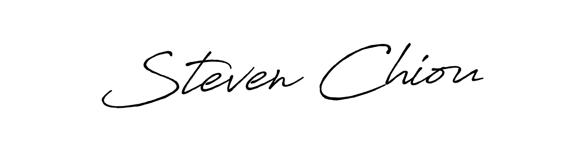The best way (Antro_Vectra_Bolder) to make a short signature is to pick only two or three words in your name. The name Steven Chiou include a total of six letters. For converting this name. Steven Chiou signature style 7 images and pictures png