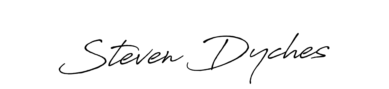 Make a short Steven Dyches signature style. Manage your documents anywhere anytime using Antro_Vectra_Bolder. Create and add eSignatures, submit forms, share and send files easily. Steven Dyches signature style 7 images and pictures png