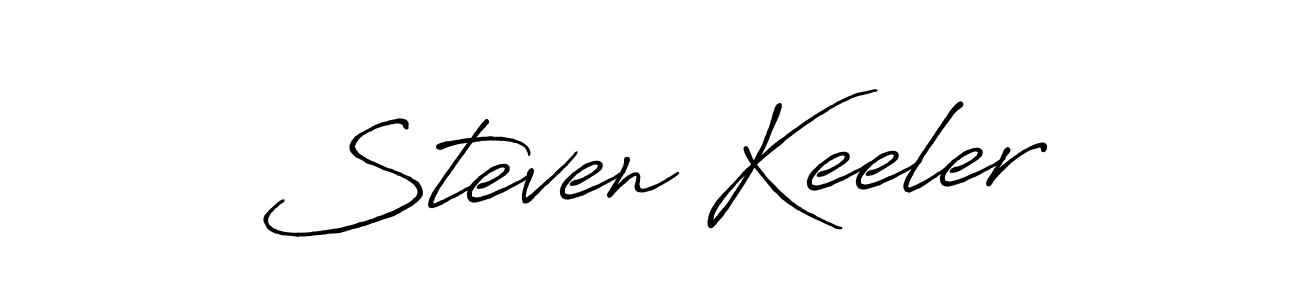 Make a beautiful signature design for name Steven Keeler. With this signature (Antro_Vectra_Bolder) style, you can create a handwritten signature for free. Steven Keeler signature style 7 images and pictures png