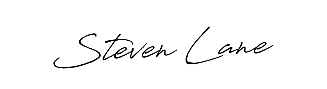 Use a signature maker to create a handwritten signature online. With this signature software, you can design (Antro_Vectra_Bolder) your own signature for name Steven Lane. Steven Lane signature style 7 images and pictures png