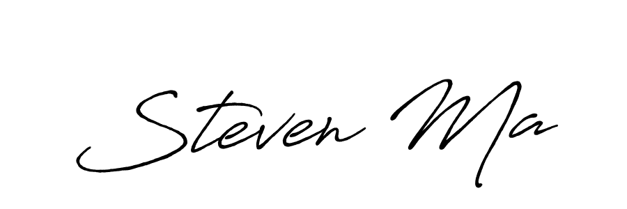 Antro_Vectra_Bolder is a professional signature style that is perfect for those who want to add a touch of class to their signature. It is also a great choice for those who want to make their signature more unique. Get Steven Ma name to fancy signature for free. Steven Ma signature style 7 images and pictures png