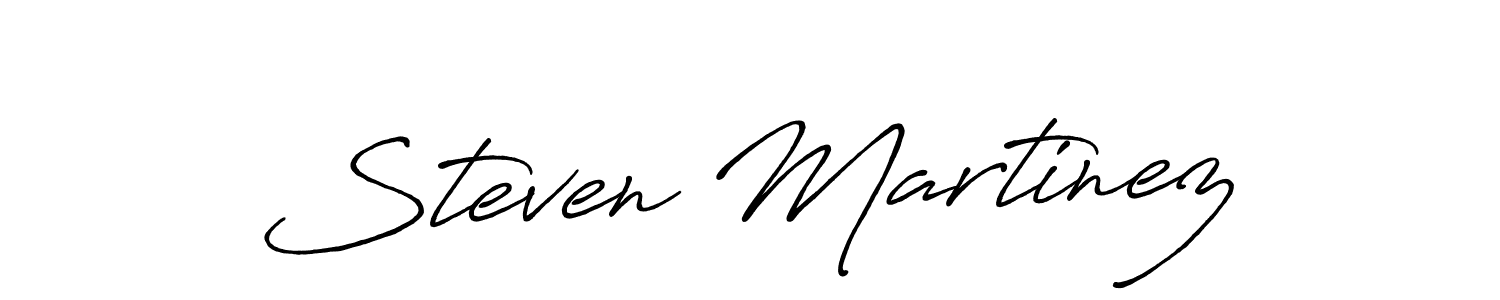 Use a signature maker to create a handwritten signature online. With this signature software, you can design (Antro_Vectra_Bolder) your own signature for name Steven Martinez. Steven Martinez signature style 7 images and pictures png