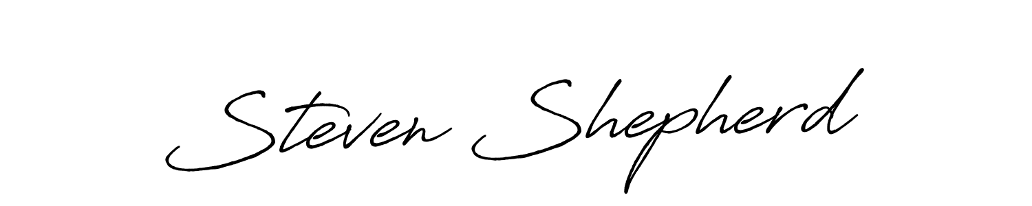 It looks lik you need a new signature style for name Steven Shepherd. Design unique handwritten (Antro_Vectra_Bolder) signature with our free signature maker in just a few clicks. Steven Shepherd signature style 7 images and pictures png