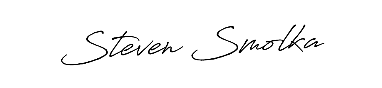 See photos of Steven Smolka official signature by Spectra . Check more albums & portfolios. Read reviews & check more about Antro_Vectra_Bolder font. Steven Smolka signature style 7 images and pictures png