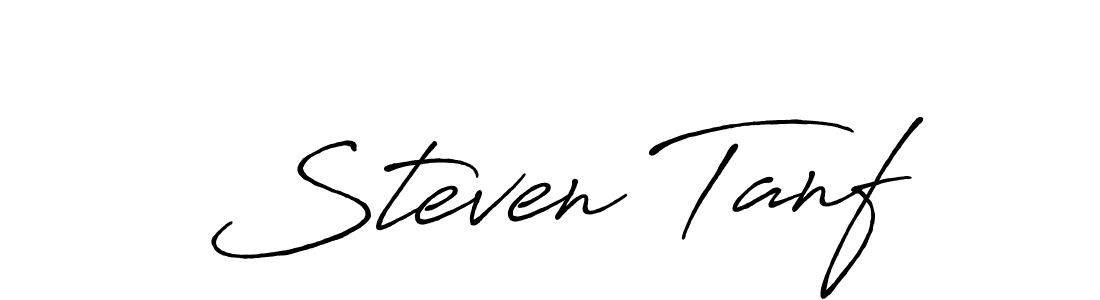 if you are searching for the best signature style for your name Steven Tanf. so please give up your signature search. here we have designed multiple signature styles  using Antro_Vectra_Bolder. Steven Tanf signature style 7 images and pictures png
