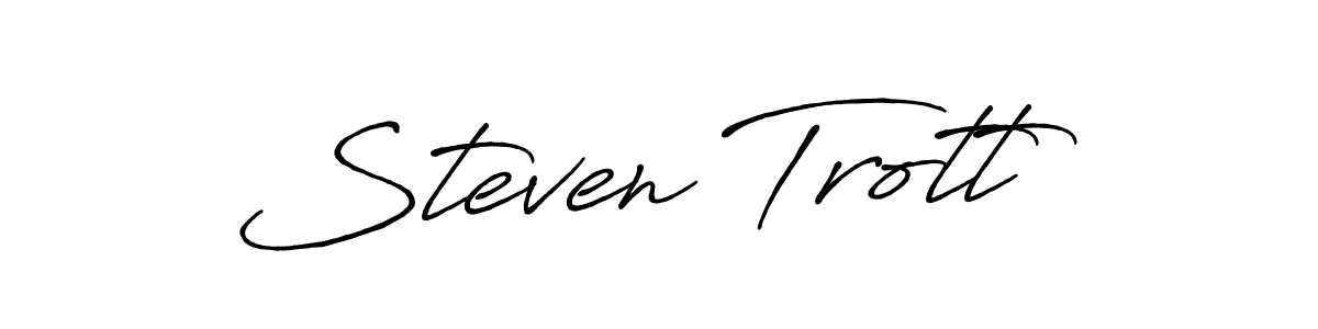 Best and Professional Signature Style for Steven Trott. Antro_Vectra_Bolder Best Signature Style Collection. Steven Trott signature style 7 images and pictures png