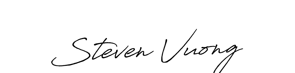 Once you've used our free online signature maker to create your best signature Antro_Vectra_Bolder style, it's time to enjoy all of the benefits that Steven Vuong name signing documents. Steven Vuong signature style 7 images and pictures png