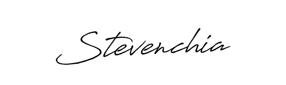 You should practise on your own different ways (Antro_Vectra_Bolder) to write your name (Stevenchia) in signature. don't let someone else do it for you. Stevenchia signature style 7 images and pictures png