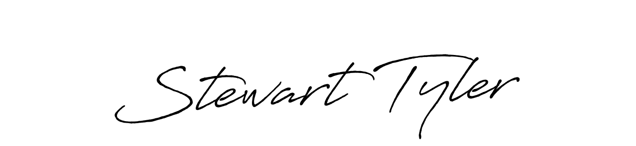 Use a signature maker to create a handwritten signature online. With this signature software, you can design (Antro_Vectra_Bolder) your own signature for name Stewart Tyler. Stewart Tyler signature style 7 images and pictures png