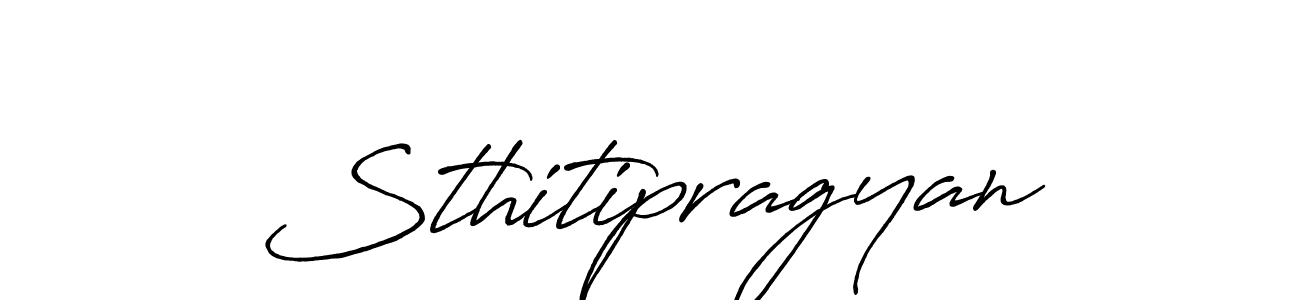 Once you've used our free online signature maker to create your best signature Antro_Vectra_Bolder style, it's time to enjoy all of the benefits that Sthitipragyan name signing documents. Sthitipragyan signature style 7 images and pictures png