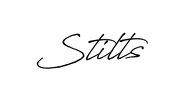 The best way (Antro_Vectra_Bolder) to make a short signature is to pick only two or three words in your name. The name Stilts include a total of six letters. For converting this name. Stilts signature style 7 images and pictures png