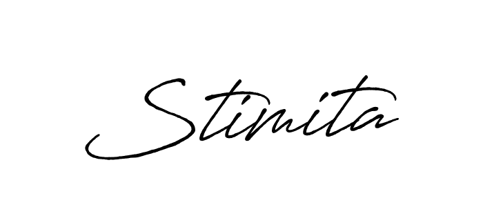 Also we have Stimita name is the best signature style. Create professional handwritten signature collection using Antro_Vectra_Bolder autograph style. Stimita signature style 7 images and pictures png