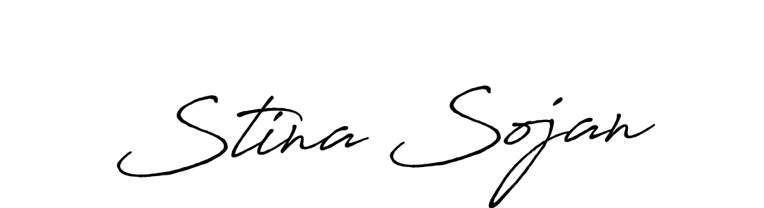 The best way (Antro_Vectra_Bolder) to make a short signature is to pick only two or three words in your name. The name Stina Sojan include a total of six letters. For converting this name. Stina Sojan signature style 7 images and pictures png