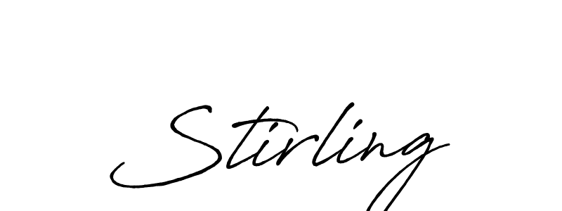 It looks lik you need a new signature style for name Stirling. Design unique handwritten (Antro_Vectra_Bolder) signature with our free signature maker in just a few clicks. Stirling signature style 7 images and pictures png