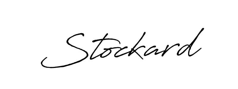 It looks lik you need a new signature style for name Stockard. Design unique handwritten (Antro_Vectra_Bolder) signature with our free signature maker in just a few clicks. Stockard signature style 7 images and pictures png