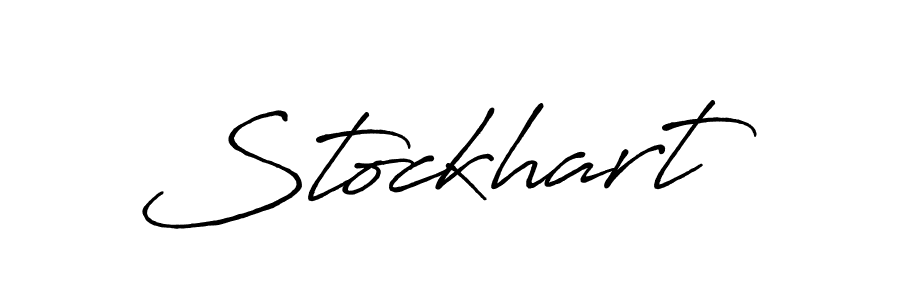 Also You can easily find your signature by using the search form. We will create Stockhart name handwritten signature images for you free of cost using Antro_Vectra_Bolder sign style. Stockhart signature style 7 images and pictures png