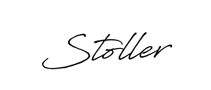 Also we have Stoller name is the best signature style. Create professional handwritten signature collection using Antro_Vectra_Bolder autograph style. Stoller signature style 7 images and pictures png